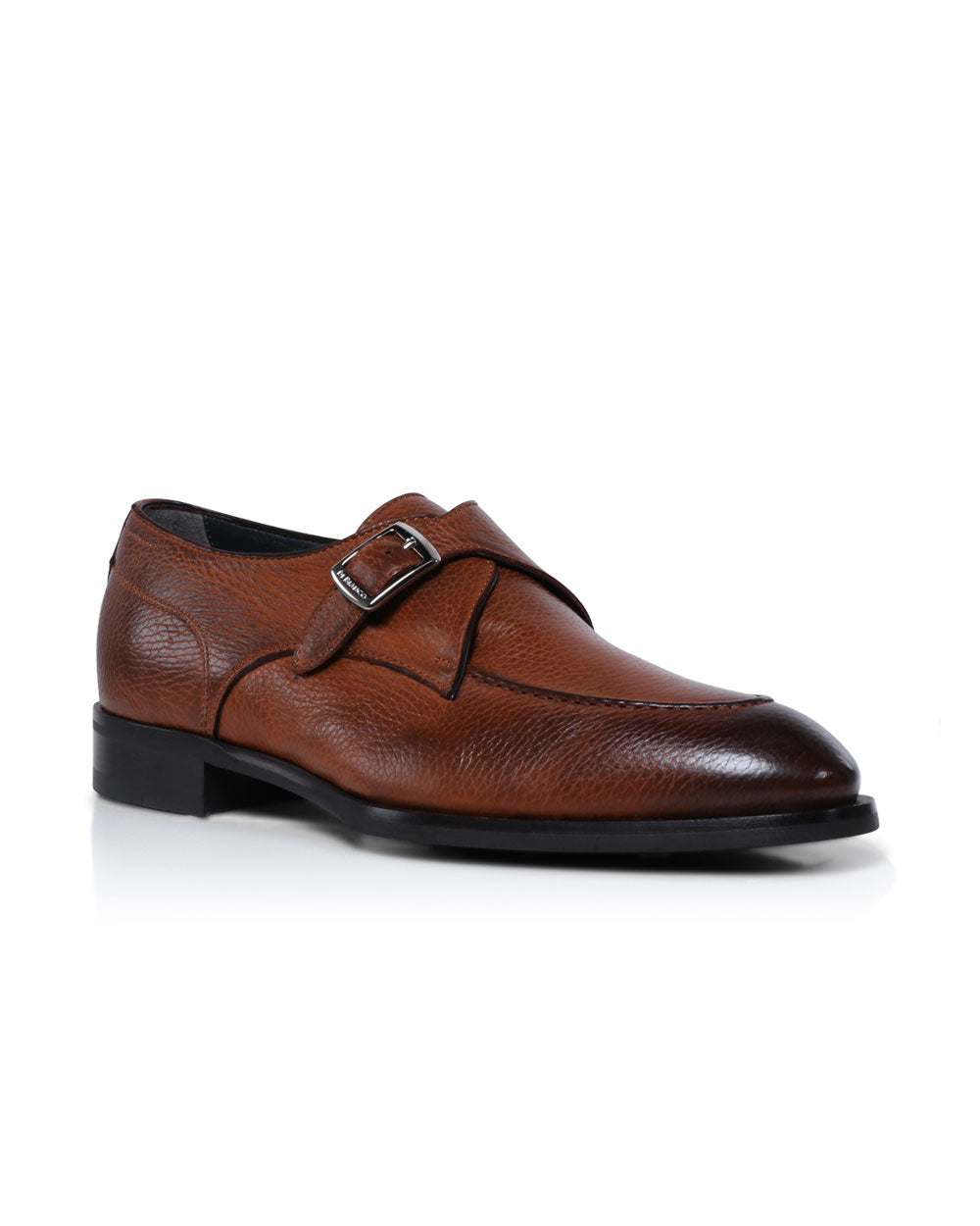 Parma Cervo Monkstrap in Havana Brown