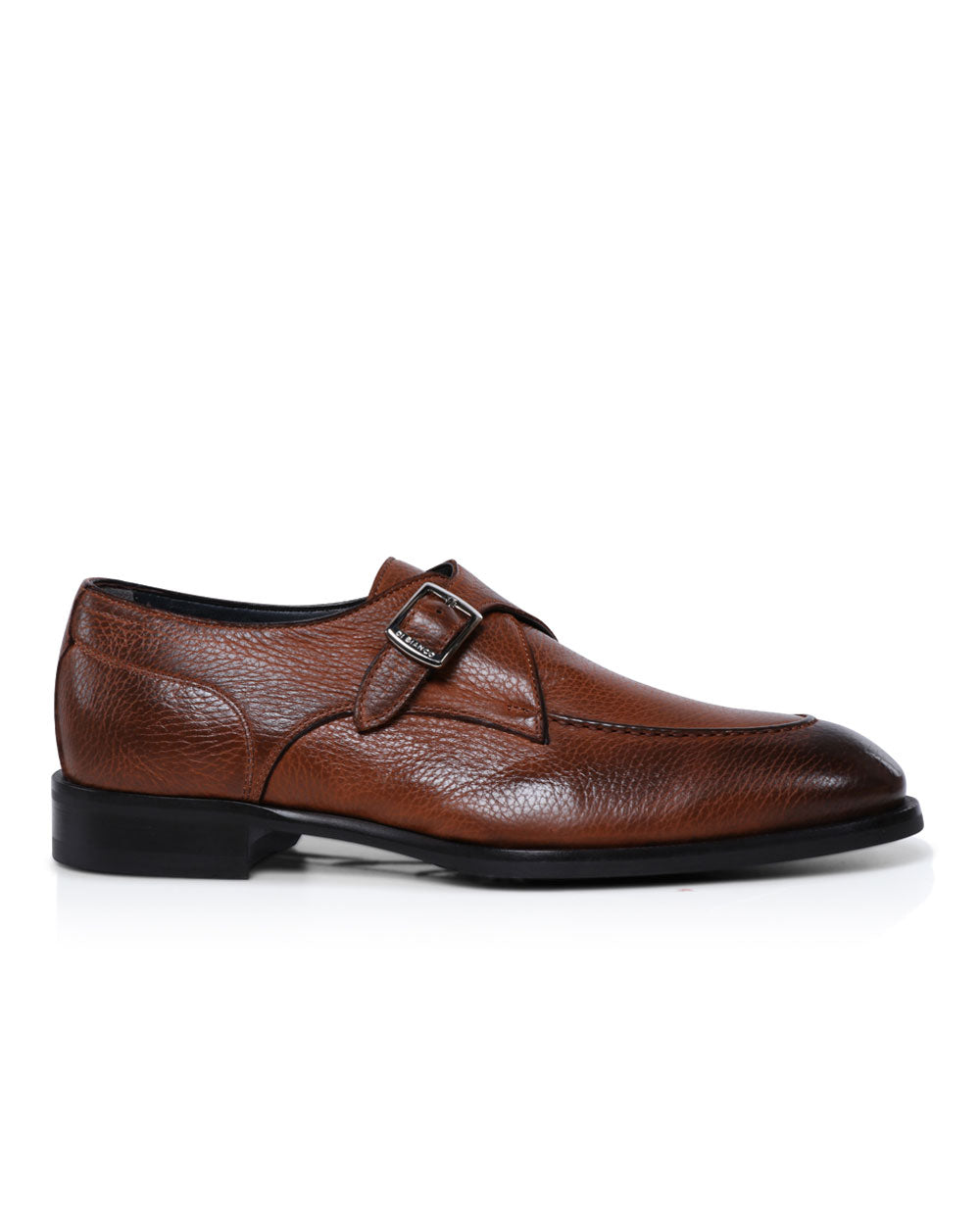 Parma Cervo Monkstrap in Havana Brown