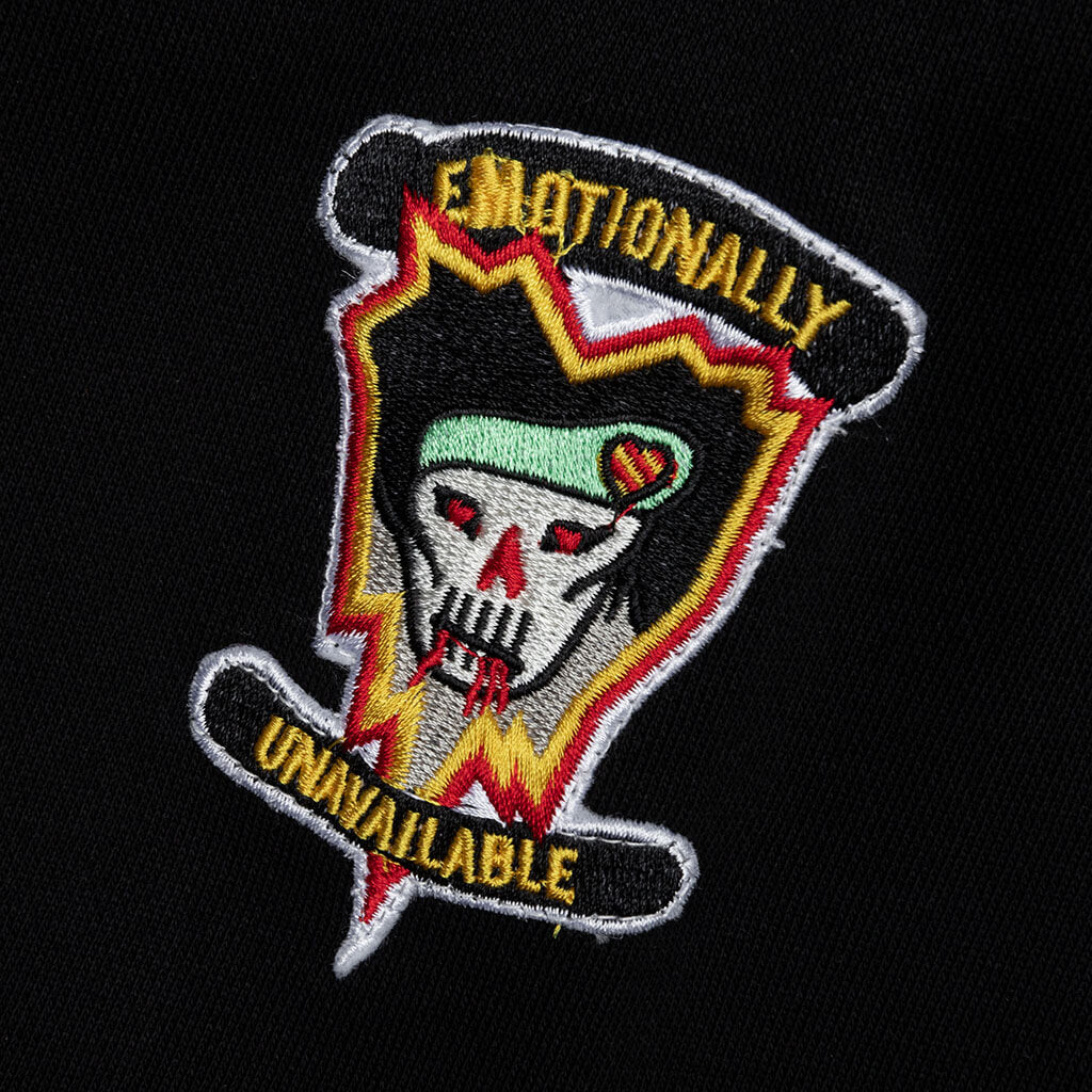 Patches Hoodie - Black