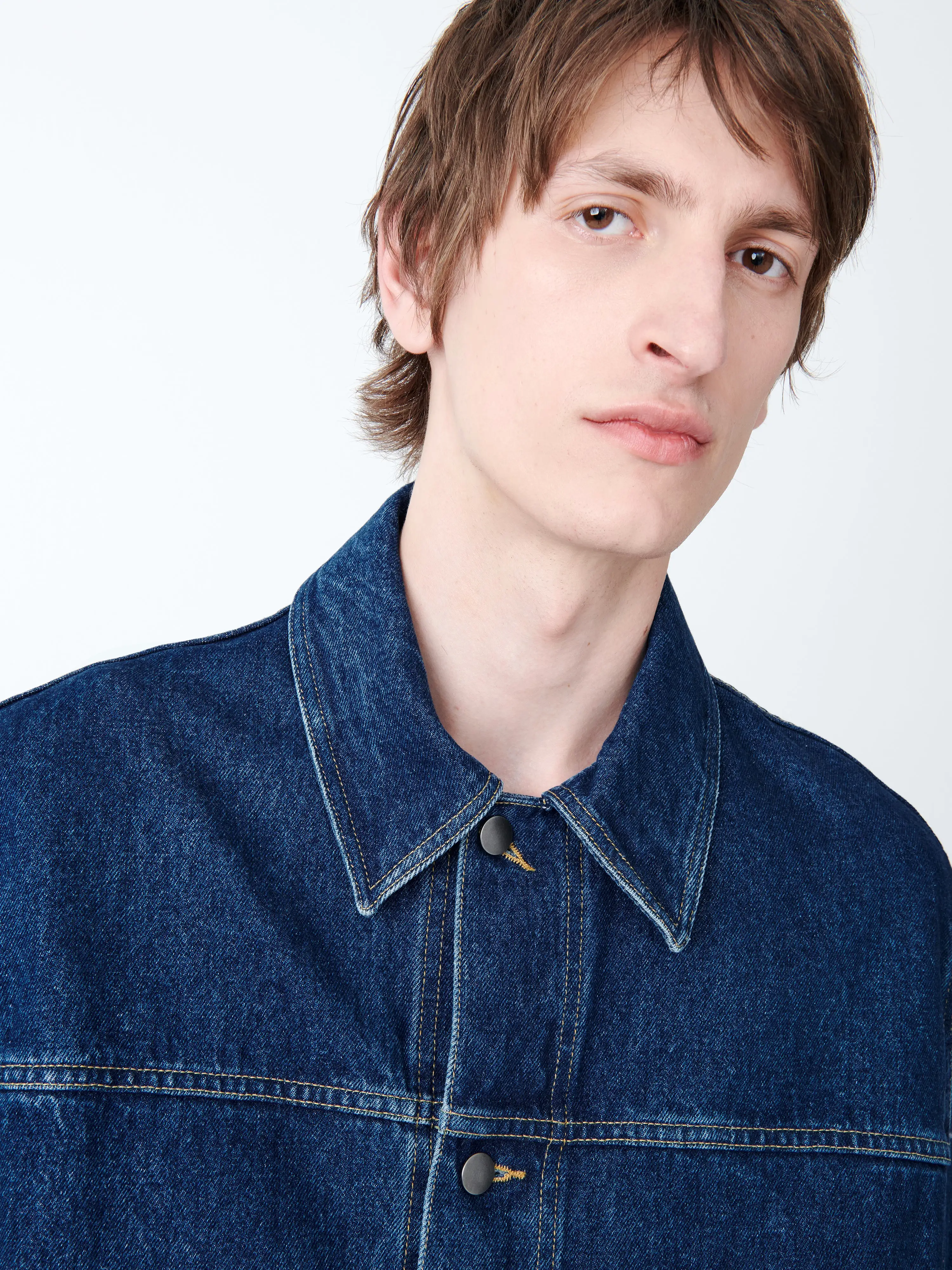 Petar Denim Jacket in Indigo Wash