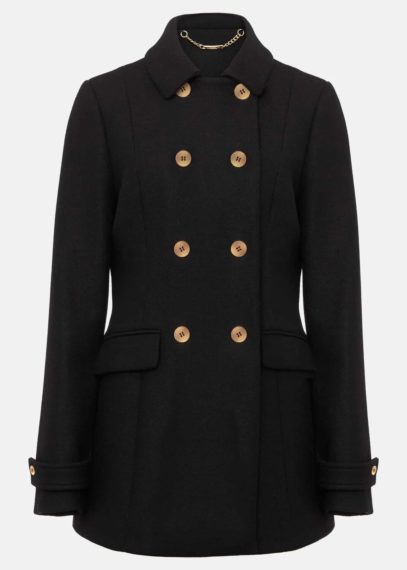 Petite Aurelie Wool Smart Peacoat