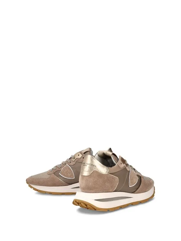 Philippe Model Tropez Haute Beige Women's Sneaker