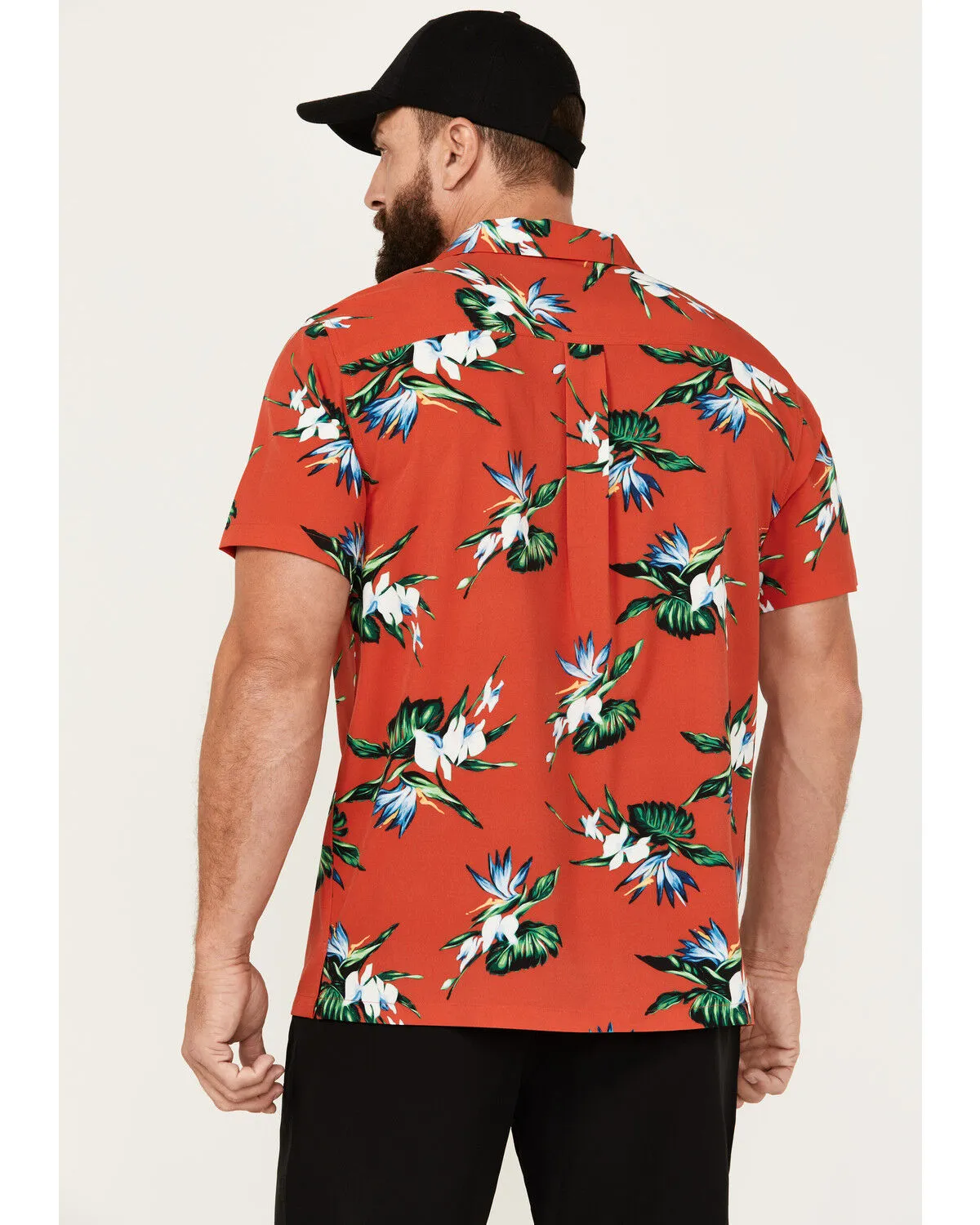 Product Name:  Cinch Men's Camp Birds Of Paradise Short Sleeve Button-Down Shirt