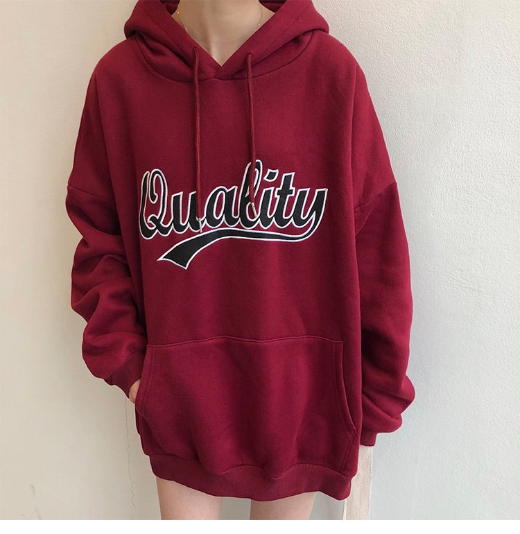 Quality Lettering Hoodie