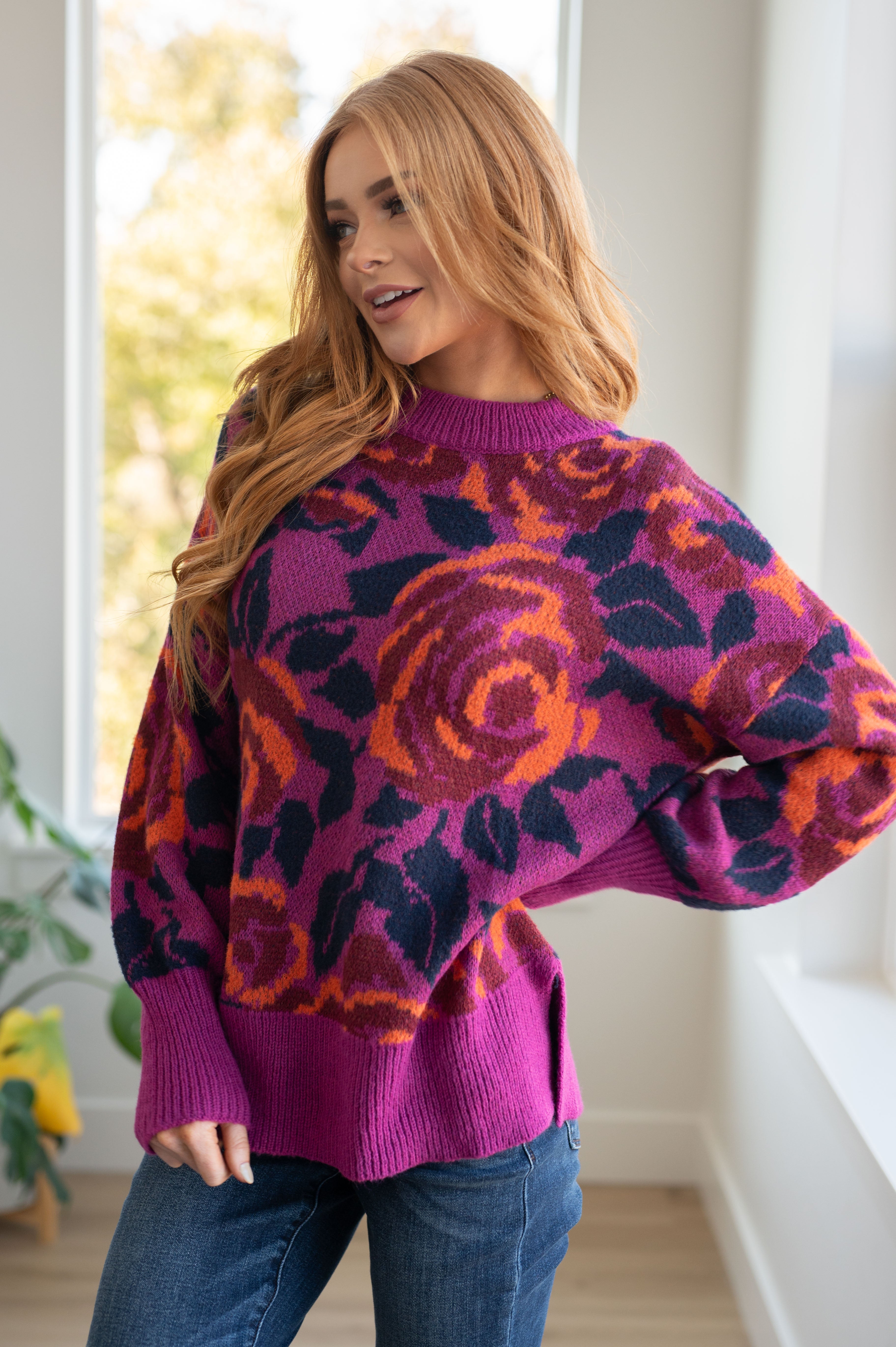 Rosie Floral Sweater