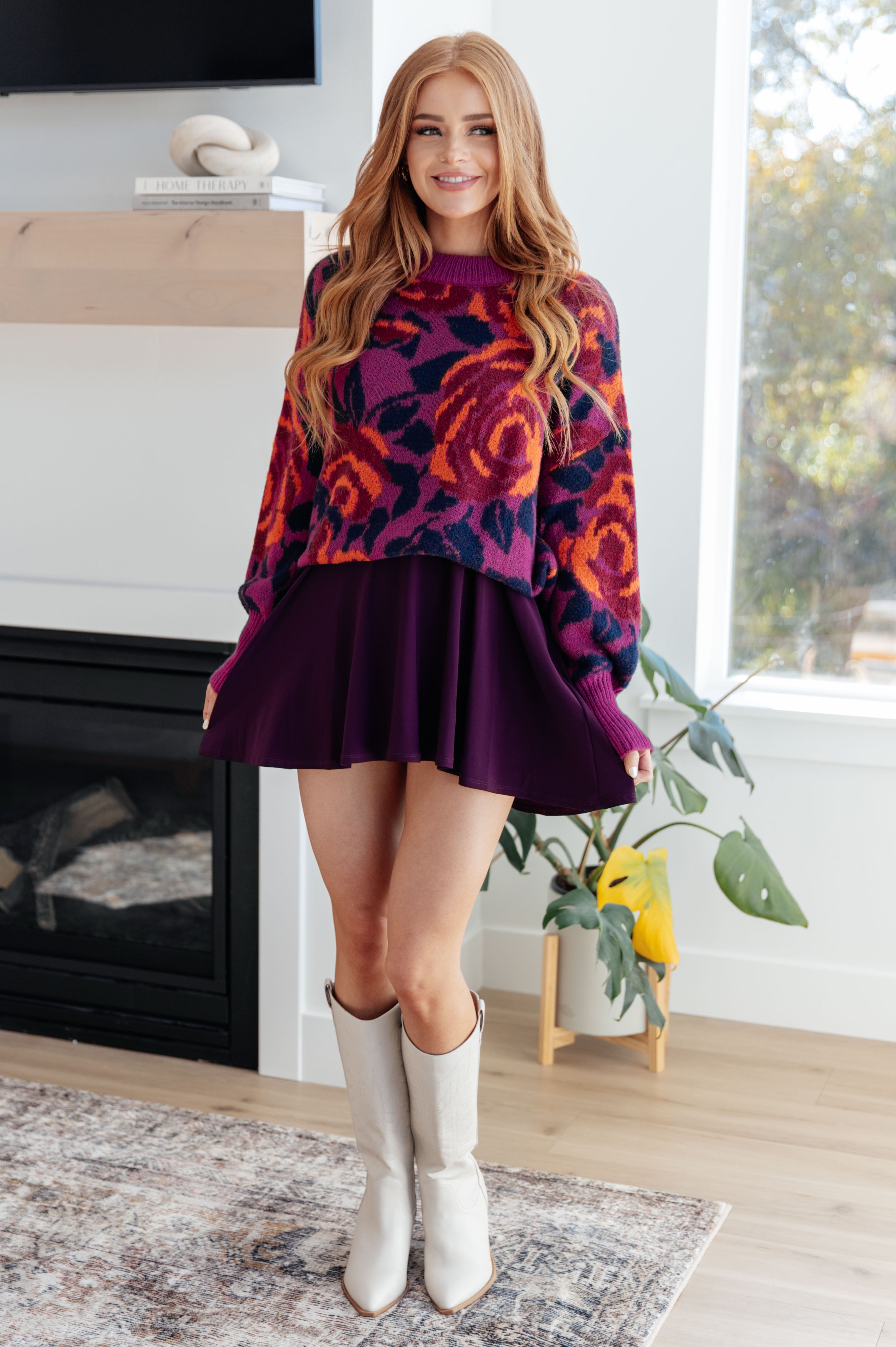 Rosie Floral Sweater