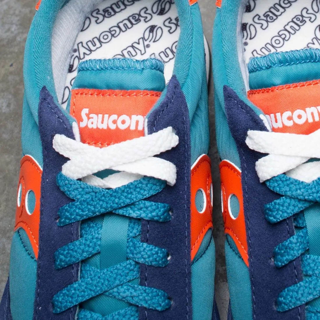 Saucony Men Jazz Original Vintage (blue / peacoat / teal / orange)