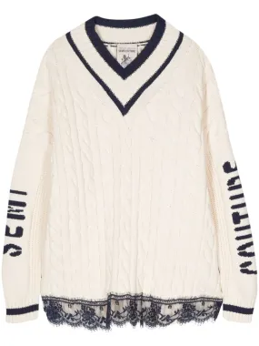 Semicouture Sweaters White