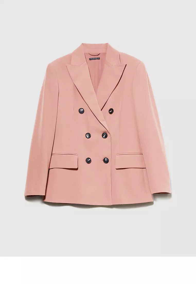 Sisley Double-Breasted Blazer