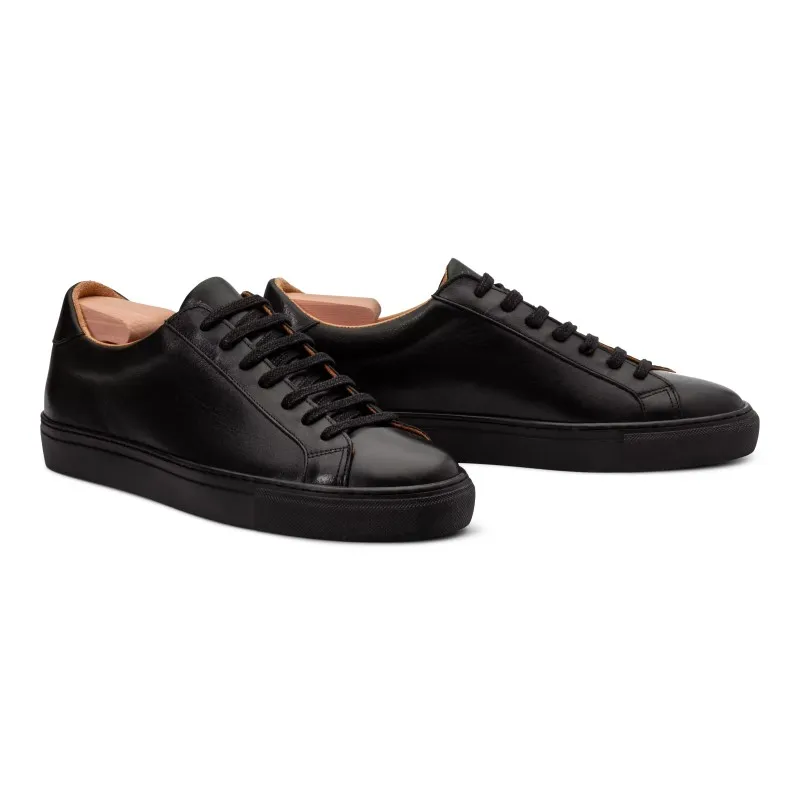 Skolyx Premium sneaker in black leather