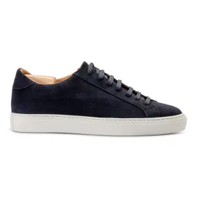 Skolyx Premium sneaker in navy suede