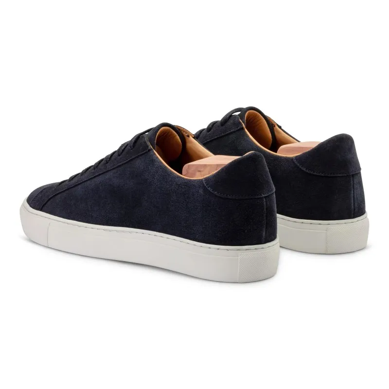 Skolyx Premium sneaker in navy suede