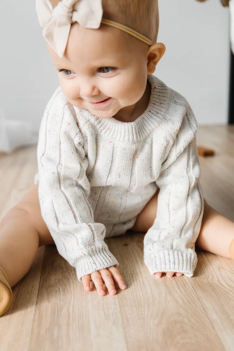 Sprinkle Sweater Romper