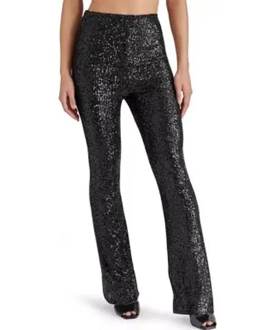 Steve Madden Women's Citrine Sequin Pants