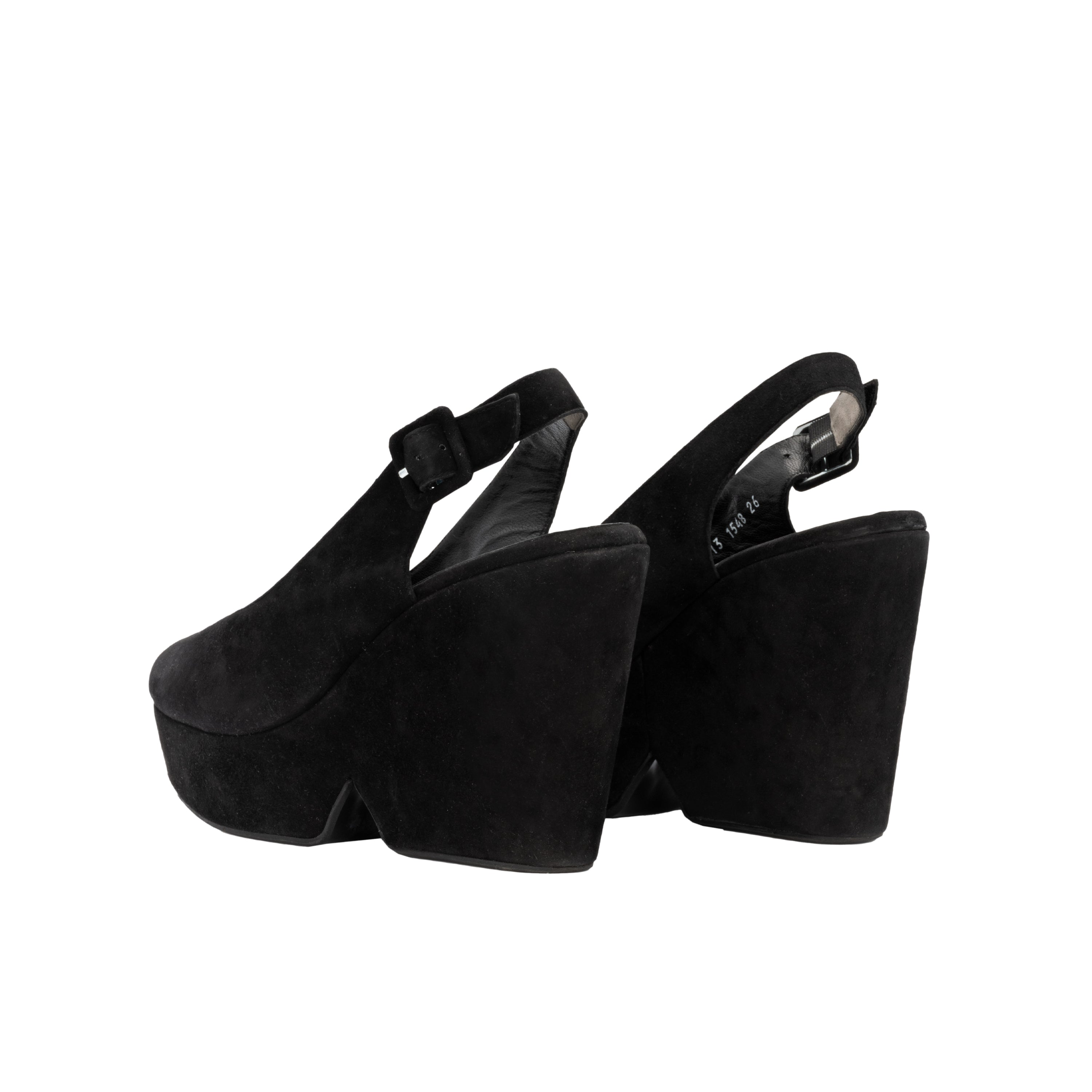 Suede Wedges - '10s