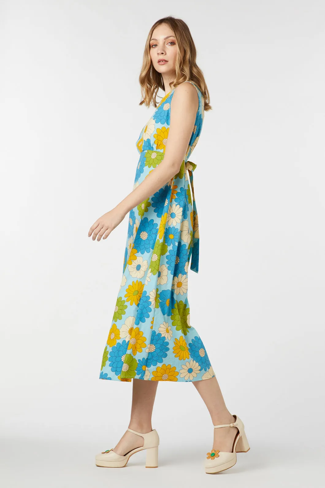 Susan Floral Midi Dress