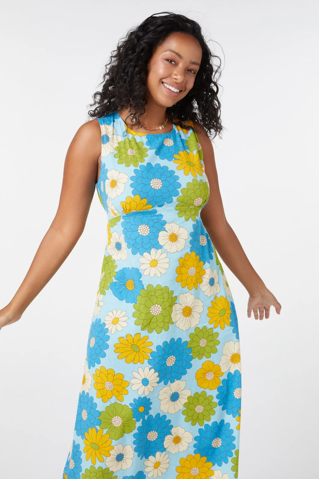 Susan Floral Midi Dress