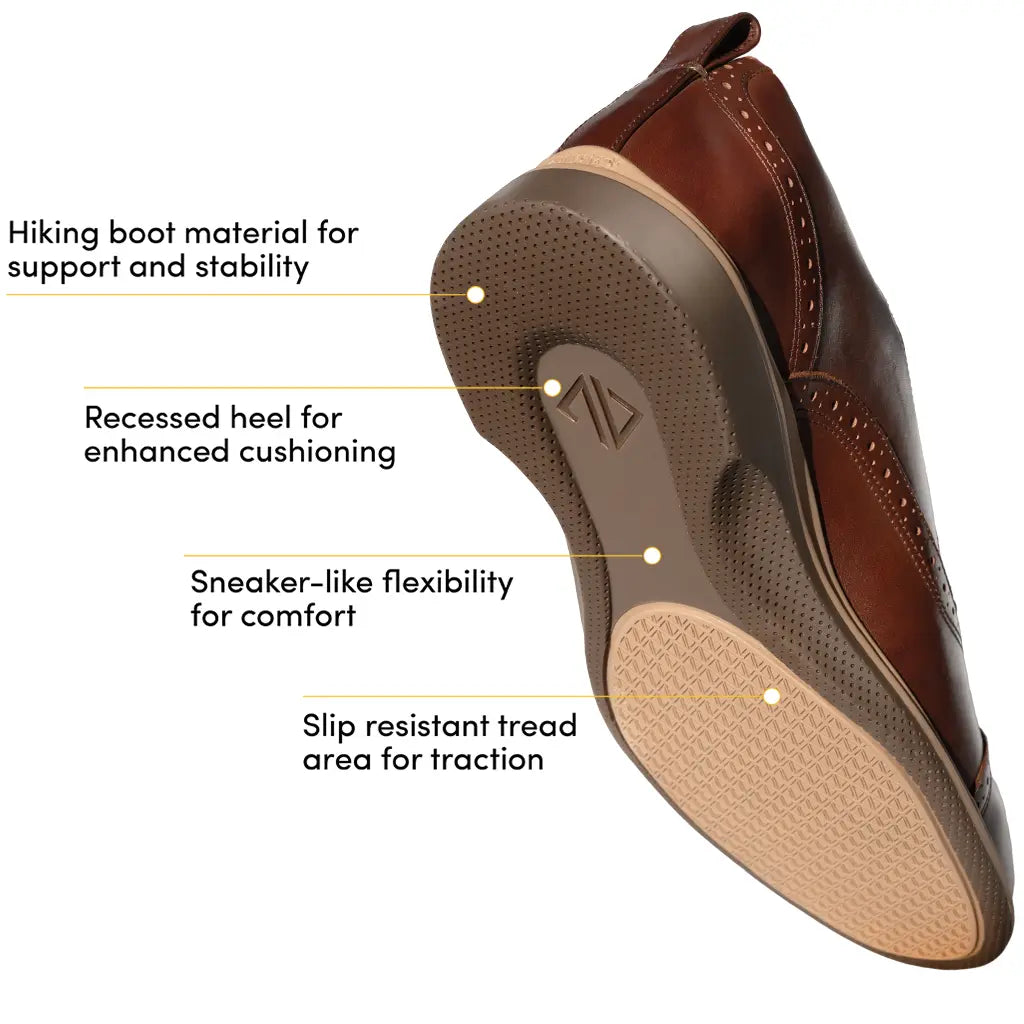 The Cap-Toe (Chestnut)