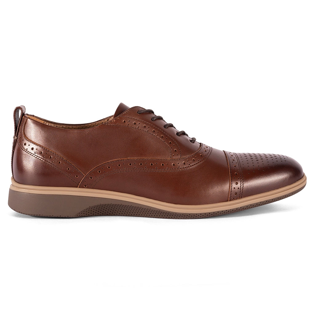 The Cap-Toe (Chestnut)