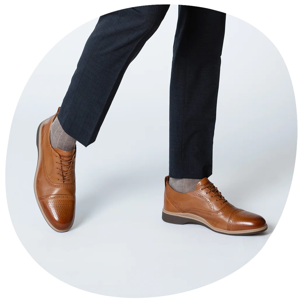 The Cap-Toe (Honey)