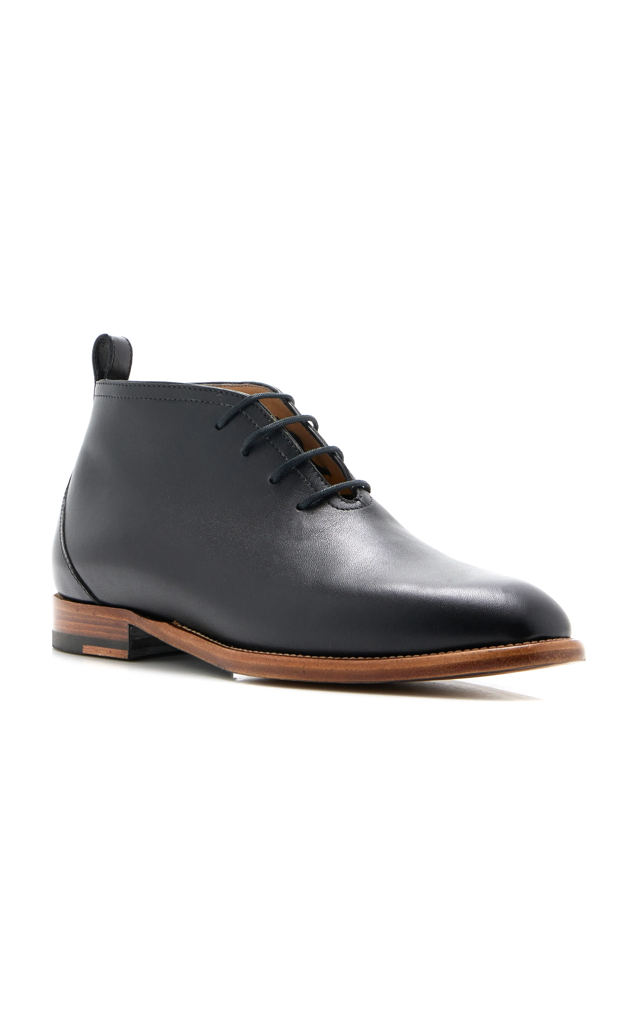 The Row Grant Leather Boots