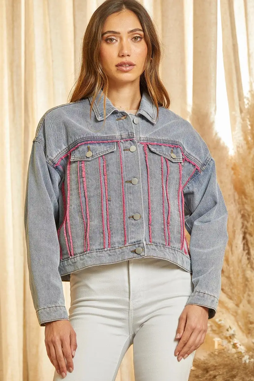 The Wait is Over Denim Jacket