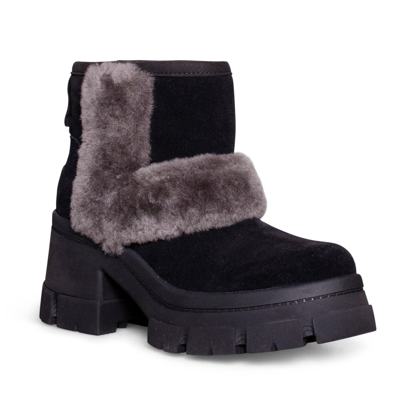 UGG Brooklyn Sunburst Black Boots - Women's