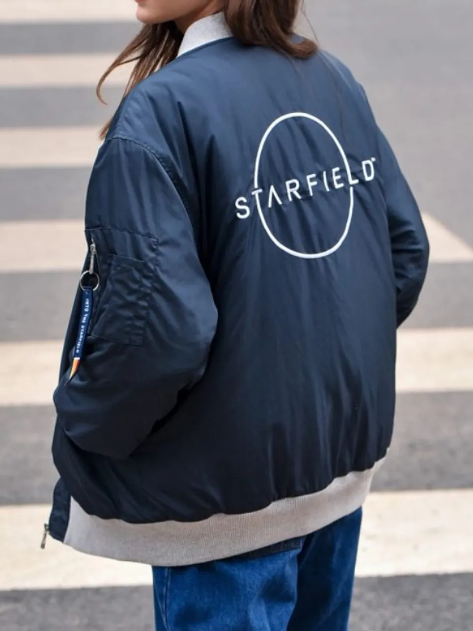 Unisex Starfield Bomber Jacket