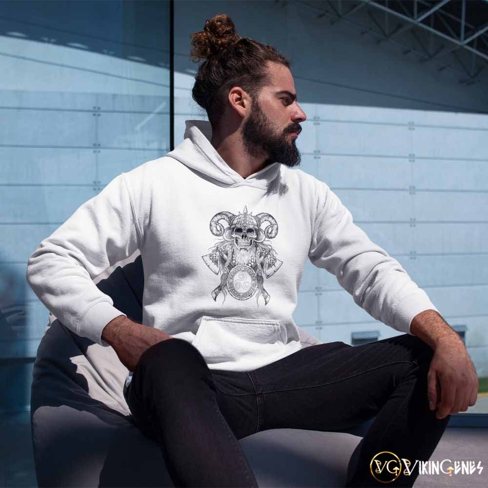 Viking Skull Hoodie