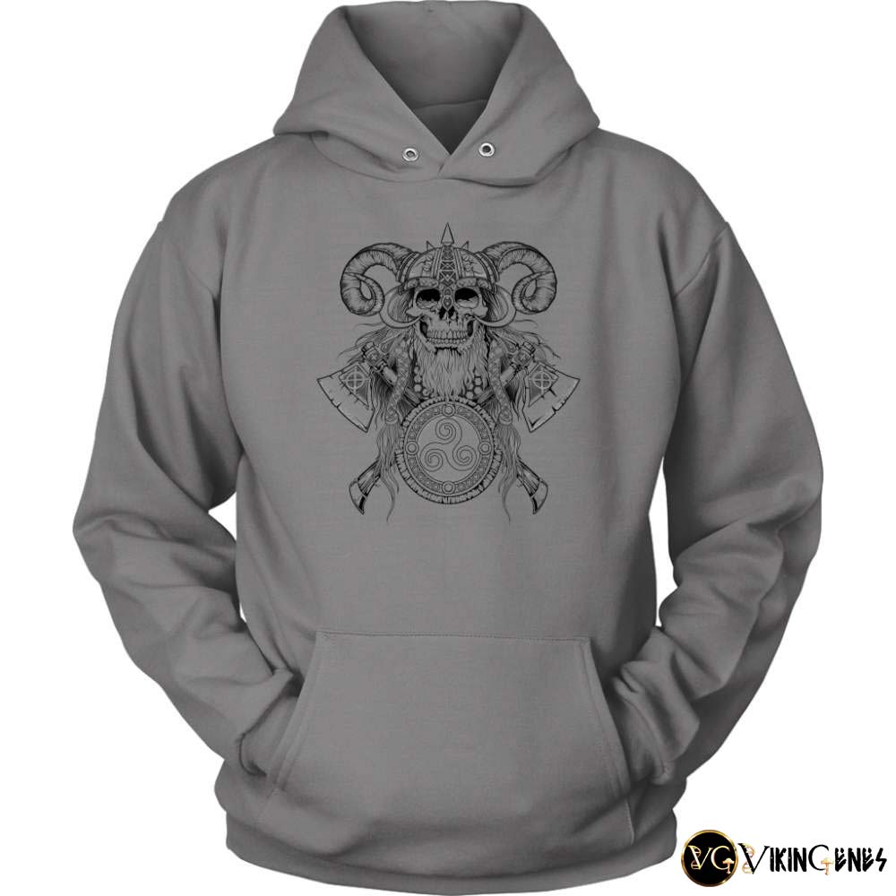 Viking Skull Hoodie