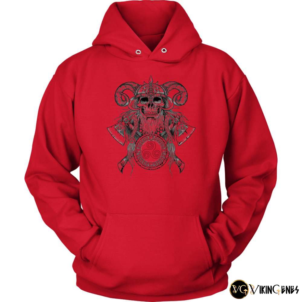 Viking Skull Hoodie