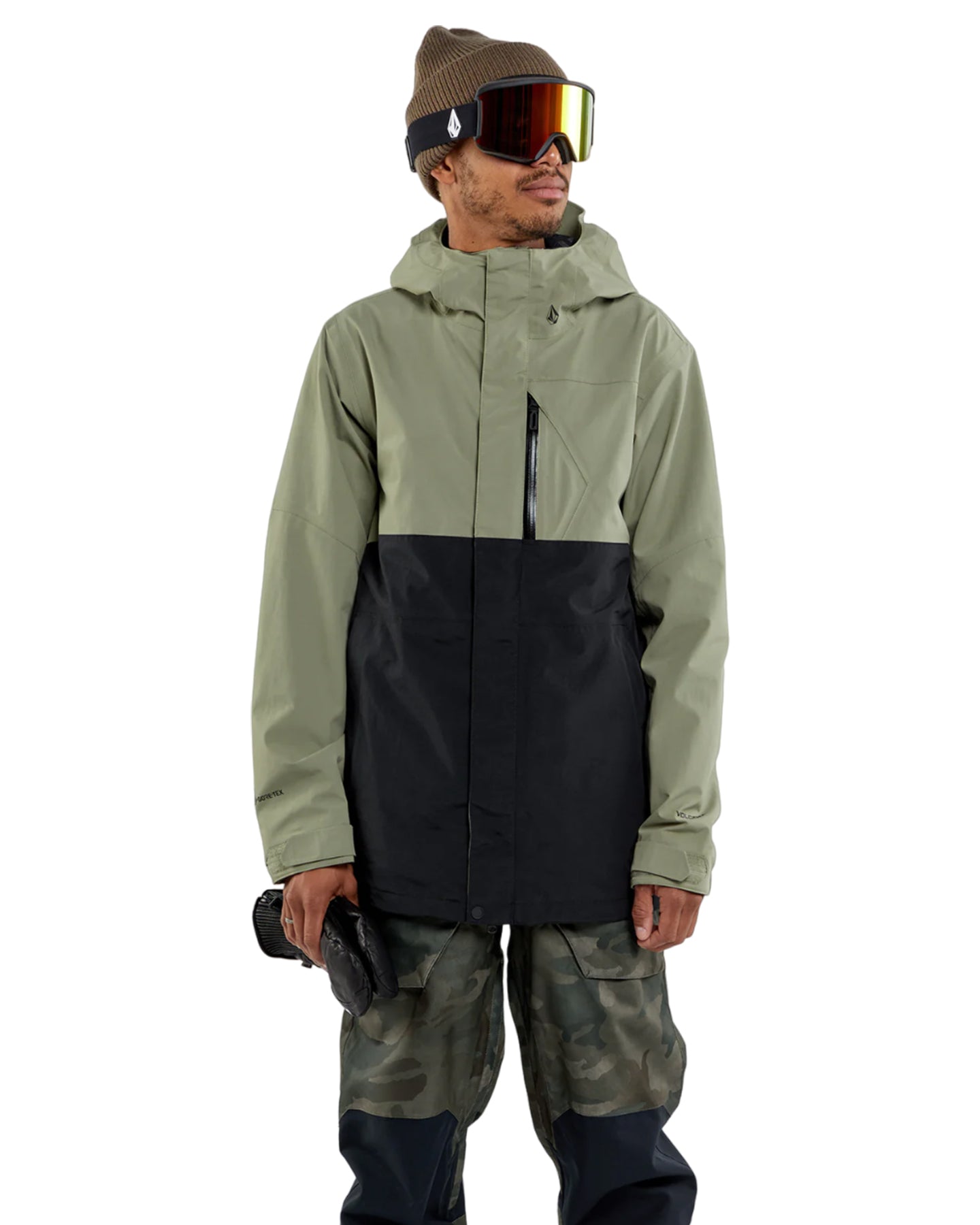 Volcom L Gore-Tex Jacket - Light Military