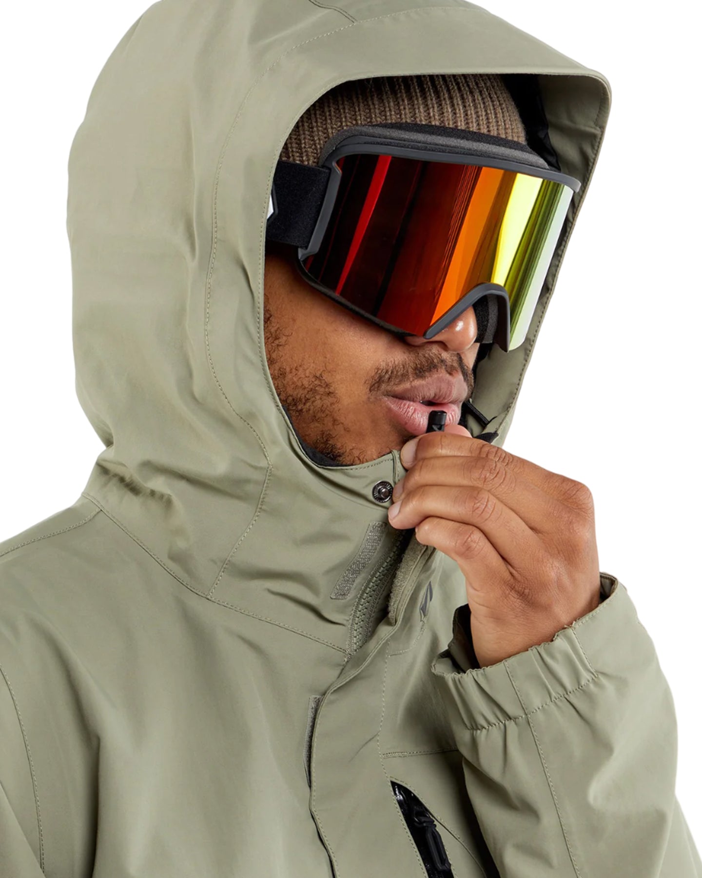 Volcom L Gore-Tex Jacket - Light Military