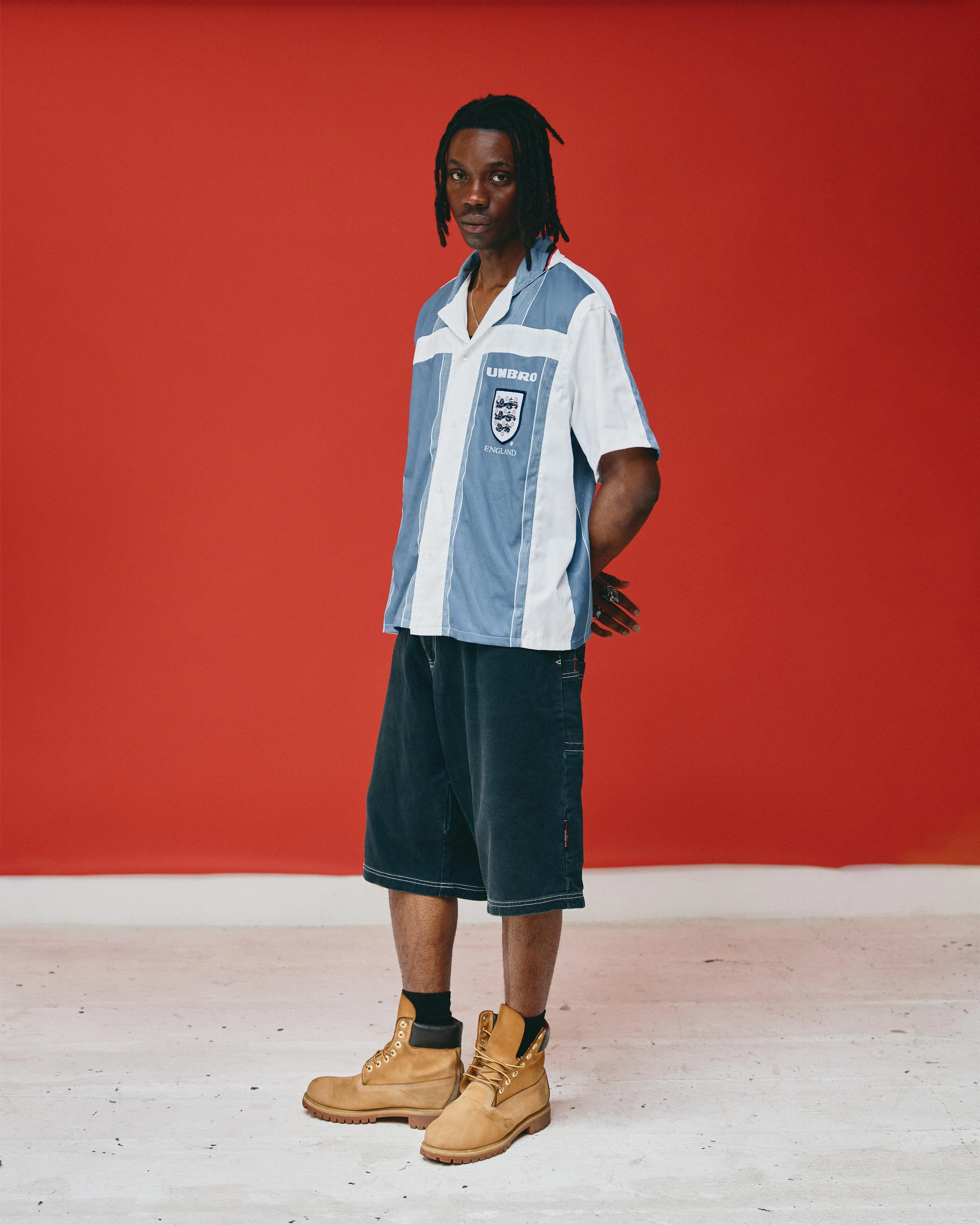 VT Rework: England x Umbro Reworked Euro's Collection Button Down Shirt