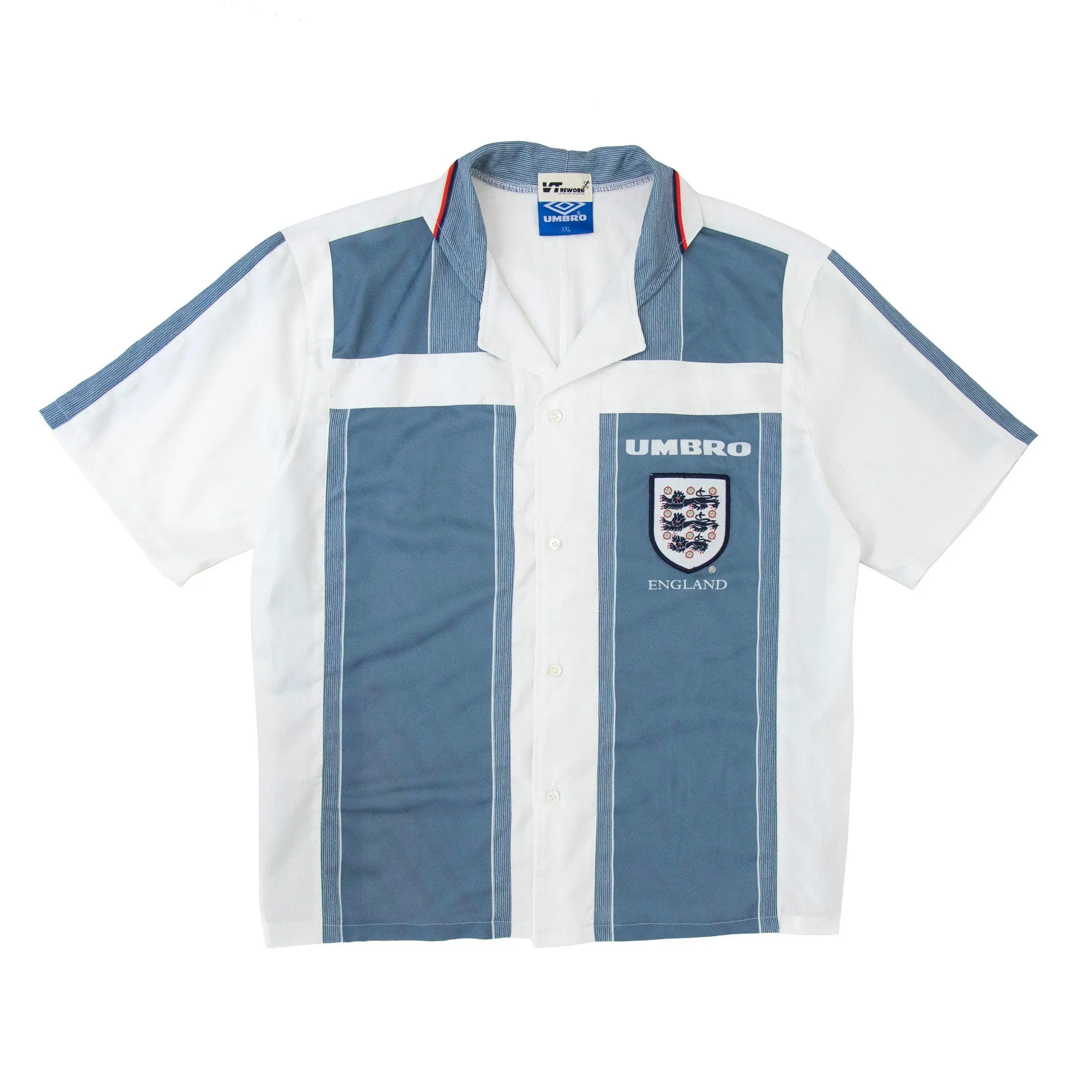 VT Rework: England x Umbro Reworked Euro's Collection Button Down Shirt