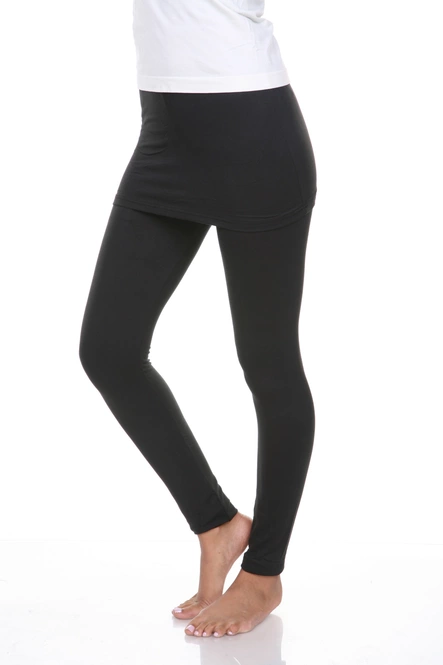 Women's High Waist Skirted Leggings