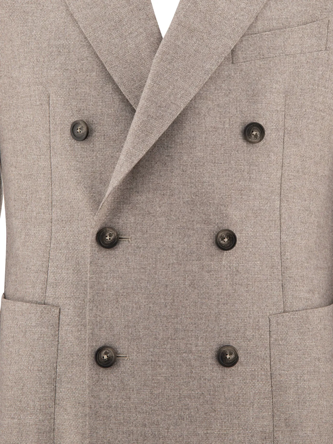 WOOL BLEND DOUBLE-BREASTED BLAZER